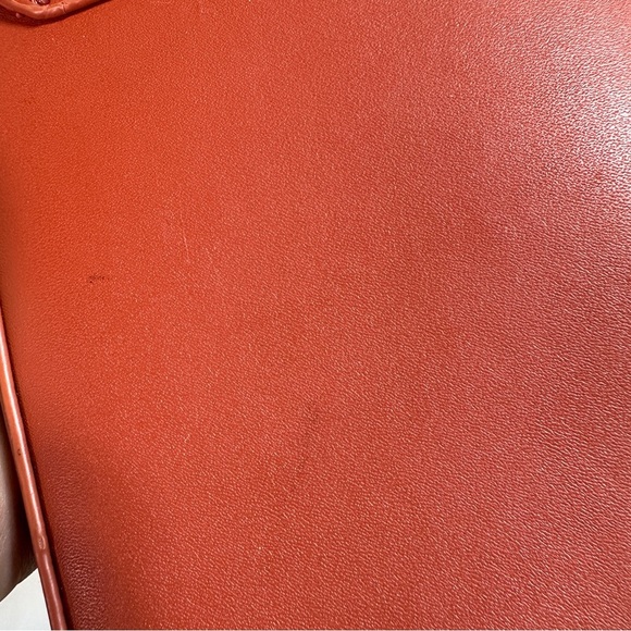 Cleo | Small Crossbody Phone Bag | Rust Red Mini Bag with Adjustable Strap - Picture 5 of 7